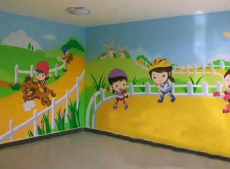 吉水幼儿园墙体彩绘制作流程及注意事项