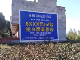 吉水墙体广告的好处