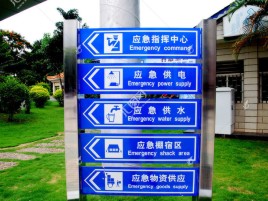 吉水标识导向系统设计需要掌握的四大元素