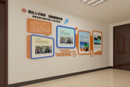 吉水如何才能设计出符合企业自身特征的文化墙？