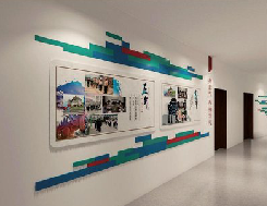 吉水企业文化墙用什么材料好？