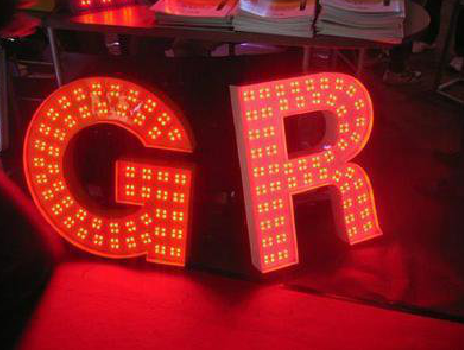 吉水LED发光字常见的安装误区。